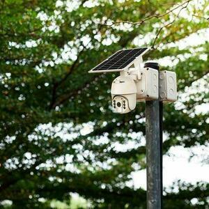 V-TAC WiFi HD SMART Solar PTZ Cameră de exterior IR Alb VT-11024 small 5