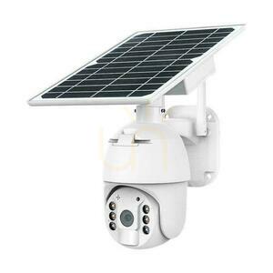 V-TAC WiFi HD SMART Solar PTZ Cameră de exterior IR Alb VT-11024 small 0