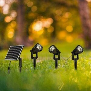 LED V-TAC Solar Driven Garden Ground Luminaire Set 3x1.2W IP65 VT-11032 3000K 50lm 3 ani garanție small 4