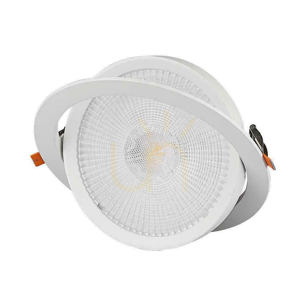Vedere V-TAC LED Downlight SAMSUNG CHIP 30W Moving VT-2-30 4000K 2970lm 5 ani garanție. V-TAC LED Downlight SAMSUNG CHIP 30W Moving VT-2-30 4000K 2970lm 5 ani garanție.