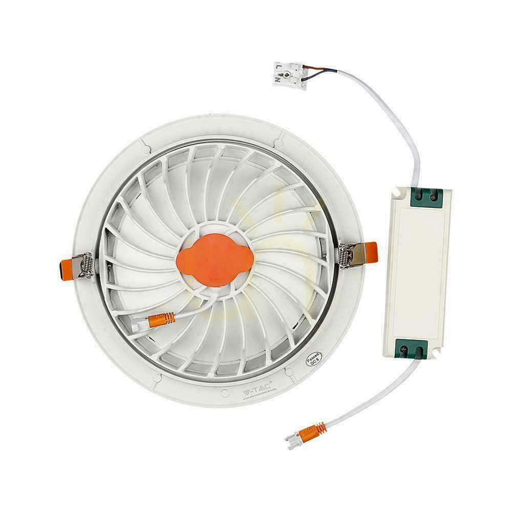 Afişa V-TAC LED Downlight SAMSUNG CHIP 30W Moving VT-2-30 4000K 2970lm 5 ani garanție. V-TAC LED Downlight SAMSUNG CHIP 30W Moving VT-2-30 4000K 2970lm 5 ani garanție.