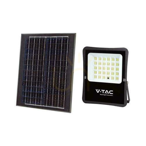 Verifica V-TAC 20W Solar LED proiector telecomandă, AUTO, temporizator IP65 VT-55300 4000K 2400lm