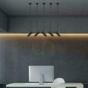 V-TAC GU10 Corp de iluminat reglabil pentru tavan 830-1170mm Negru VT-7900 Garanție de 3 ani small 6