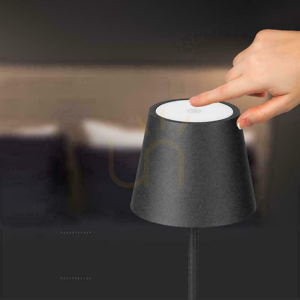 previzualizare V-TAC 4W LED lampă de podea negru IP54 reîncărcabilă VT-7544 3000K 300lm. V-TAC 4W LED lampă de podea negru IP54 reîncărcabilă VT-7544 3000K 300lm.