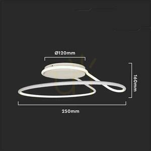 Corp de iluminat LED pentru plafon V-TAC VT-7784 alb 24 W 4000 K 25 cm small 1
