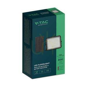 V-TAC 10W Solar LED proiector telecomandă, AUTO, temporizator, IP65 negru VT-80W 6400K 800lm 3 V-TAC 10W Solar LED proiector telecomandă, AUTO, temporizator, IP65 negru VT-80W 6400K 800lm small 3