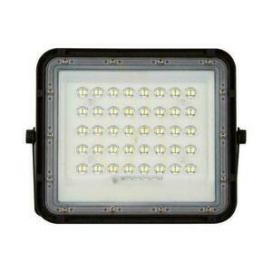 V-TAC 10W Solar LED proiector telecomandă, AUTO, temporizator, IP65 negru VT-80W 4000K 800lm. small 2