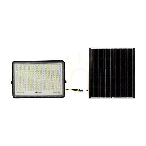 Verifica V-TAC 30W Solar LED proiector telecomandă, AUTO, temporizator, IP65 negru VT-240W 6400K 2600lm