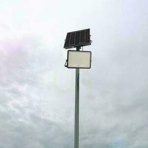 V-TAC 30W Solar LED proiector telecomandă, AUTO, temporizator, IP65 negru VT-240W 4000K 2600lm small 6