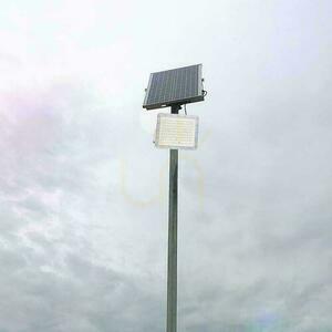 V-TAC 20W Solar LED proiector telecomandă, AUTO, temporizator, IP65 alb VT-180W-W 4000K 1800lm small 6