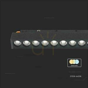 SMART 48V V-TAC 14W LED CCT 30st SMART WiFi TRACKLIGHT corp de iluminat pentru autobuz Negru VT-3614 2700K-6400K 1300lm 3 ani garanție 3 SMART 48V V-TAC 14W LED CCT 30st SMART WiFi TRACKLIGHT corp de iluminat pentru autobuz Negru VT-3614 2700K-6400K 1300lm 3 ani garanție small 3