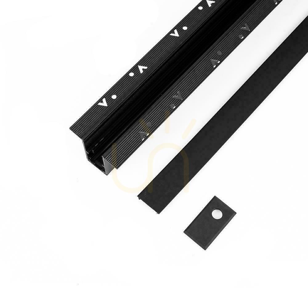 Afişa SMART 48V V-TAC 200cm aluminiu șină de culoare neagră SMART 48V V-TAC 200cm aluminiu negru (include lunetă și capace) SMART 48V V-TAC 200cm aluminiu șină de culoare neagră SMART 48V V-TAC 200cm aluminiu negru (include lunetă și capace)