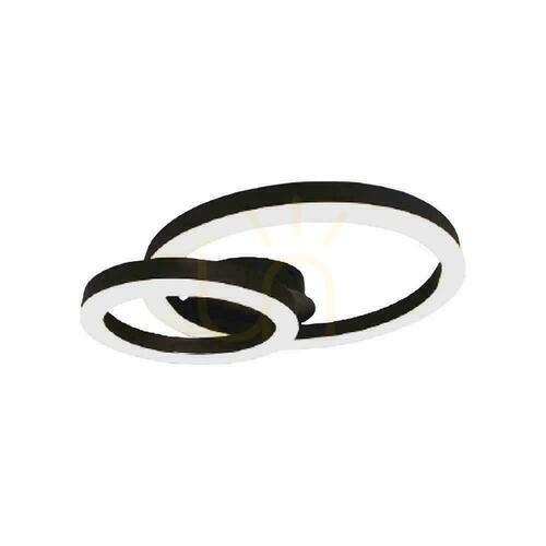 Verifica Plafonieră LED V-TAC VT-7787, 20 W 3000 K, 2130 lm, negru, 45 × 30 cm