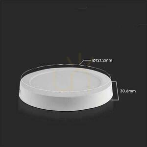 V-TAC Montat la suprafață LED Panel Premium Downlight 6W Round fi120 VT-60006 3000K 660lm. small 2