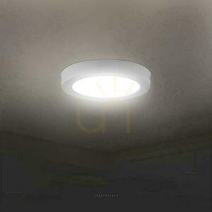V-TAC Montat la suprafață LED Panel Premium Downlight 6W Round fi120 VT-60006 3000K 660lm. small 4