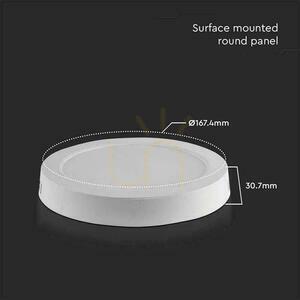 V-TAC Montat pe suprafață LED Panel Premium Downlight 12W rotund fi170 VT-60012 6500K 1200lm. 2 V-TAC Montat pe suprafață LED Panel Premium Downlight 12W rotund fi170 VT-60012 6500K 1200lm. small 2