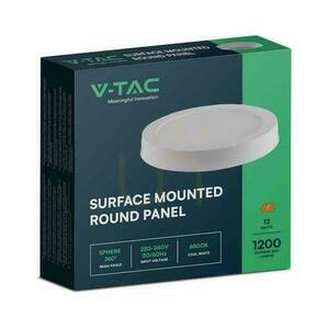 V-TAC Montat pe suprafață LED Panel Premium Downlight 12W rotund fi170 VT-60012 6500K 1200lm. 3 V-TAC Montat pe suprafață LED Panel Premium Downlight 12W rotund fi170 VT-60012 6500K 1200lm. small 3