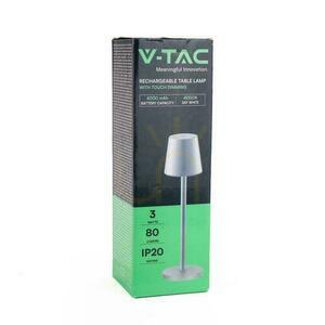 V-TAC 3W LED de încărcare Dimmable lampă de noptieră Gray VT-7703 3000K 70lm. small 5