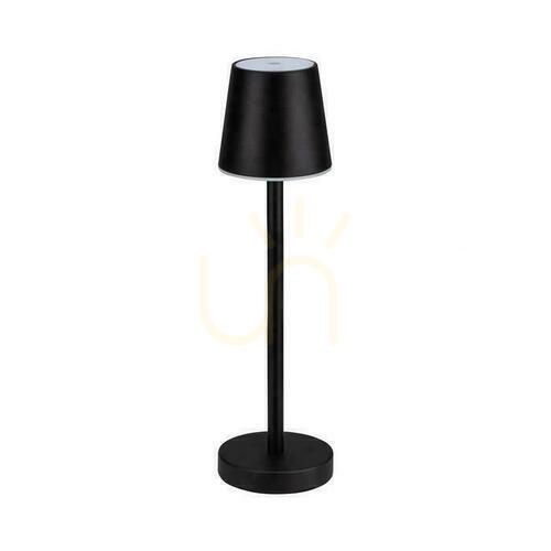 Verifica V-TAC 3W LED de încărcare Dimmable Nightstand Lampă de birou negru VT-7703 4000K 70lm.
