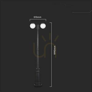 Garden Luminaire V-TAC E27 Lanternă 2mb Negru MAT VT-1232 3 ani garanție 1 Garden Luminaire V-TAC E27 Lanternă 2mb Negru MAT VT-1232 3 ani garanție small 1