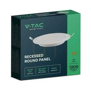 V-TAC LED panou încastrat Premium Downlight 12W rotund fi170 VT-61012 4000K 1200lm. 2 V-TAC LED panou încastrat Premium Downlight 12W rotund fi170 VT-61012 4000K 1200lm. small 2