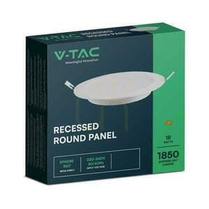 Panou LED V-TAC încastrat Premium Downlight 18W rotund fi220 VT-61018 6500K 1980lm small 2