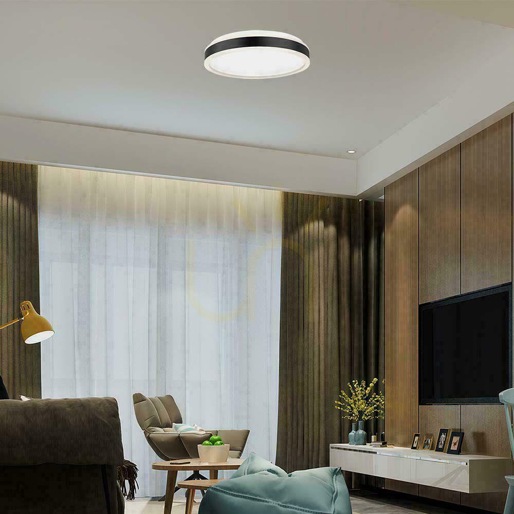 Afişa Plafond V-TAC 38W LED 3in1 negru rotund fi.40cm VT-7757 4000K 4050lm Plafond V-TAC 38W LED 3in1 negru rotund fi.40cm VT-7757 4000K 4050lm