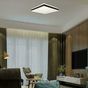 Plafonieră V-TAC 24W LED 3in1 neagră pătrată 45x45cm VT-7782 4000K 2450lm small 3