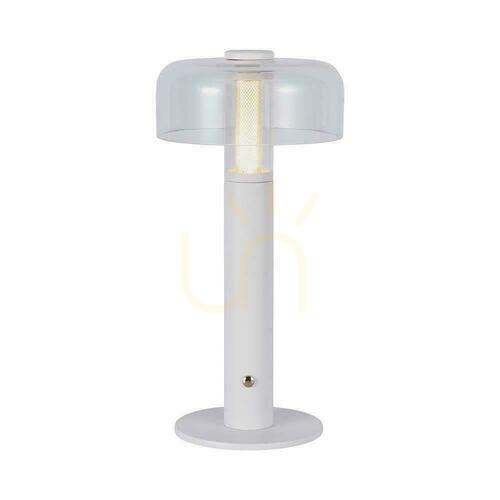 Verifica V-TAC 1W LED lampă de noptieră de birou 30cm USB încărcare dimabilă alb VT-1049 3000K 100lm