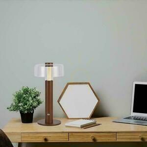 Lampă de masă LED V-TAC VT-1049, 1 W, 3000 K, 100 lm, maro, 30 cm small 5
