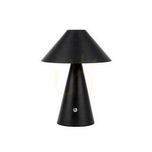 V-TAC 3W LED 24cm Desktop Night Light USB Charging Dimmable Black VT-1051 3000K-6000K 200lm. small 3