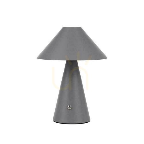 Verifica V-TAC 3W LED Lampă de birou pentru noptieră 24cm Încărcare USB Dimmable Gray VT-1051 3000K-6000K 200lm