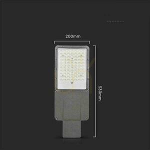 V-TAC BRIDGELUX CHIP Solar LED Streetlight IP65 Pilot LiFePO4 Panel 70W VT-15300ST 6500K 3500lm small 1