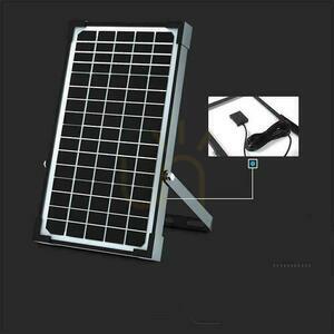 V-TAC 30W IP65 Solar LED proiector, cronometru la distanță, LiFePo 6.4V 6000mA Negru VT-432 6400K 4800lm 3 ani garanție 14 V-TAC 30W IP65 Solar LED proiector, cronometru la distanță, LiFePo 6.4V 6000mA Negru VT-432 6400K 4800lm 3 ani garanție small 14
