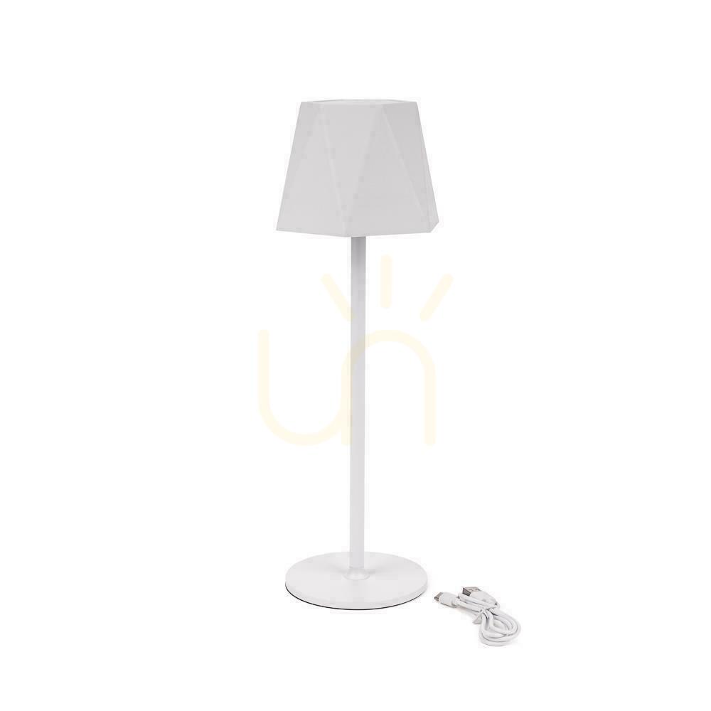 Afişa V-TAC 4W LED Lampă de birou pentru noptieră 37cm Încărcare USB Dimmable Alb VT-1034 3000K-6000k 150lm V-TAC 4W LED Lampă de birou pentru noptieră 37cm Încărcare USB Dimmable Alb VT-1034 3000K-6000k 150lm