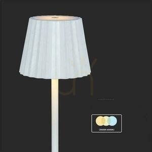 V-TAC 4W LED Lampă de birou pentru noptieră 37cm Încărcare USB Dimmable Alb VT-1028 3000K-6000K 150lm small 3