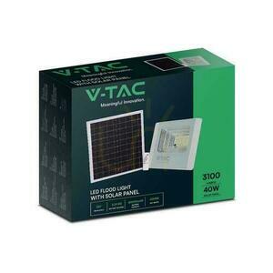 V-TAC Solar LED proiector 40W alb IP65, telecomandă, temporizator VT-200W 6400K 3100lm. 3 V-TAC Solar LED proiector 40W alb IP65, telecomandă, temporizator VT-200W 6400K 3100lm. small 3