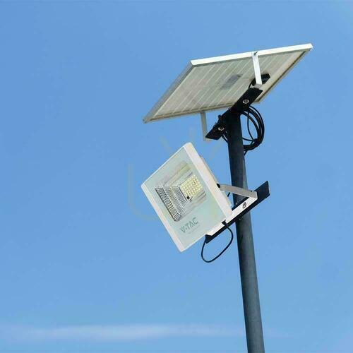 Verifica V-TAC Solar LED proiector 50W alb IP65, telecomandă, temporizator VT-300W 4000K 4200lm