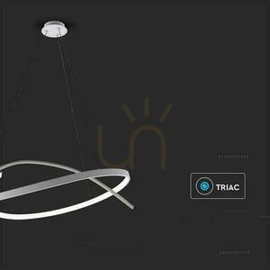 V-TAC 48W LED pandantiv corp de iluminat Dimmable alb VT-7916 3000K 5150lm 2 V-TAC 48W LED pandantiv corp de iluminat Dimmable alb VT-7916 3000K 5150lm small 2