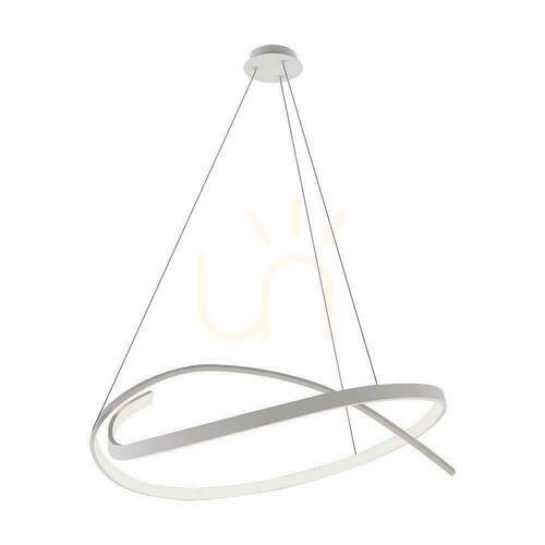 Verifica V-TAC 48W LED pandantiv corp de iluminat Dimmable alb VT-7916 3000K 5150lm