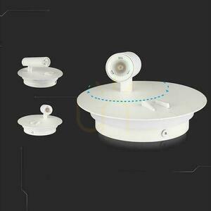 Corp LED V-TAC 3W + 6W Lampă de perete Hotel Bed Switch Alb VT-2963 3000K 680lm 3 ani garanție small 6