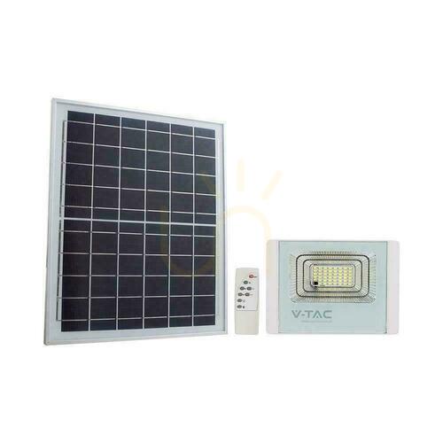 Verifica V-TAC Solar LED proiector 12W alb IP65, telecomandă, temporizator VT-25W 4000K 550lm