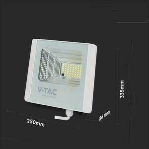 V-TAC Solar LED proiector 35W alb IP65, telecomandă, temporizator VT-100W 6400K 2450lm small 4