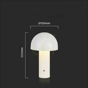 V-TAC 1W LED lampă de noptieră 25cm Încărcare USB Dimmable alb VT-1047 3000K-6000K 200lm. small 4