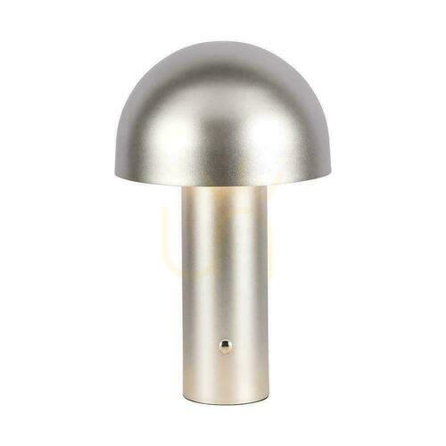 Verifica V-TAC 1W LED lampă de noptieră 25cm USB încărcare Dimmable aur VT-1047 3000K-6000K 200lm.