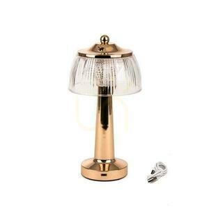 V-TAC 1W LED 26cm birou lumina de noapte USB încărcare Dimmable aur VT-1048 3000K-6000K 55lm. small 1