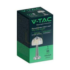 V-TAC 1W LED 26cm birou lumina de noapte USB încărcare Dimmable aur VT-1048 3000K-6000K 55lm. small 4