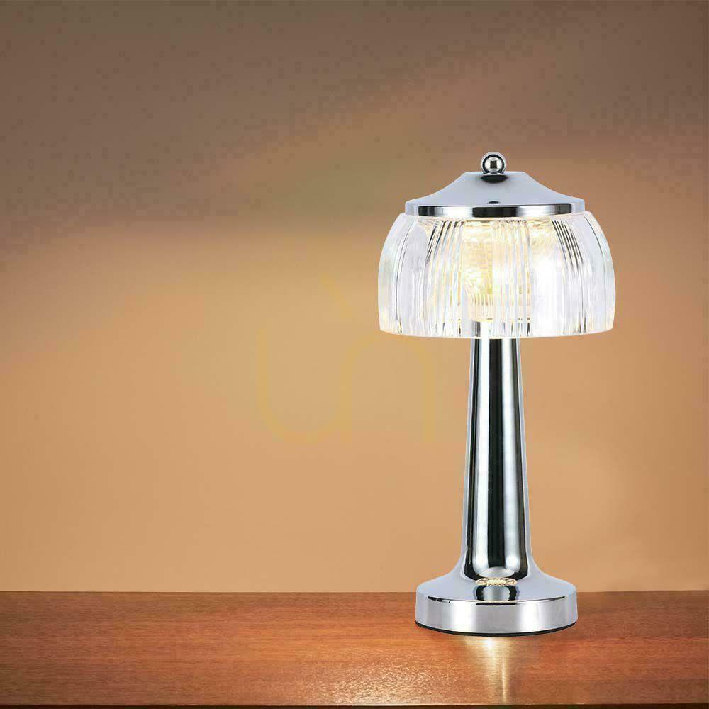 Spectacol Lampă de birou LED V-TAC VT-1048 1W USB reglabilă crom 3000–6000K Lampă de birou LED V-TAC VT-1048 1W USB reglabilă crom 3000–6000K