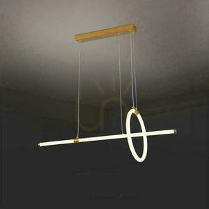 V-TAC 16W LED corp de iluminat suspendat Gold VT-7818 3000K 1820lm small 2
