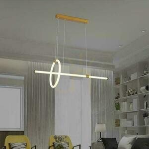 V-TAC 16W LED corp de iluminat suspendat Gold VT-7818 3000K 1820lm small 3